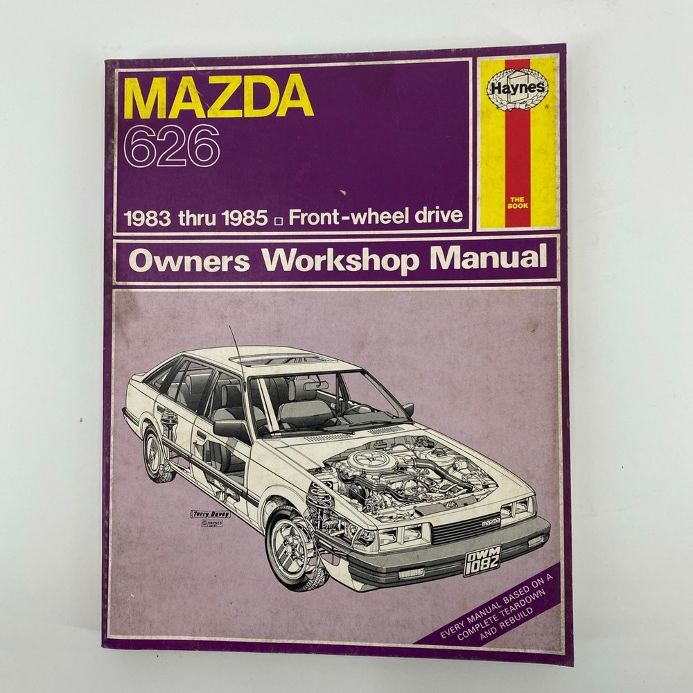 Haynes Mazda 626 Owners Workshop Manual 1983-1985 FWD Repair Guide Book 1082